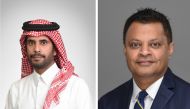 GWC Managing Director, Sheikh Abdulla bin Fahad bin Jassim bin Jaber Al Thani (left) and Group CEO of GWC, Ranjeev Menon