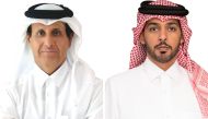 From left: Chairman of the QIC Group Sheikh Hamad bin Faisal bin Thani Jasim Al Thani, and Group Chief Executive Officer Salem Khalaf Al Mannai 