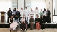 HMC officials and PFAC members during the recognition ceremony.