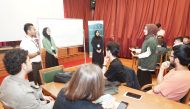 Participants during the event.