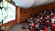 Students and officials during the inauguration of QU 5th Summer Research Internship Programme.