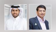 Thani Al Malki (left), Chief Business Officer at Ooredoo Qatar  and Samar Mittal, Head of Cloud and Network Services, MEA market at Nokia. 