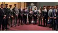 Ministry of Foreign Affairs employees during the graduation ceremony.
