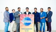 Galfar Toastmasters Executive Committee members.