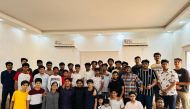 Participants during the summer camp.