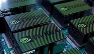 File photo: The logo of Nvidia Corporation is seen during the annual Computex computer exhibition in Taipei, Taiwan May 30, 2017. REUTERS/Tyrone Siu

