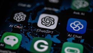 (Files) This illustration picture shows the AI (Artificial Intelligence) smartphone app ChatGPT surrounded by other AI App in Vaasa, on June 6, 2023. (Photo by Olivier Morin / AFP)