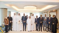Prime Minister of the Federal Republic of Somalia, H E Hamza Abdi Barri; QBA Chairman, Sheikh Faisal bin Qassim Al Thani with other dignitaries and officials during the meeting.