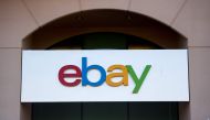 An Ebay sign and logo is seen in San Jose, California on November 4, 2016. (Photo by JOSH EDELSON / AFP)
