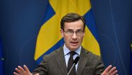 File photo: Sweden's Prime Minister Ulf Kristersson