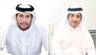 Chairman  of Board of Director, Beema, Sheikh Jassim bin Hamad bin Jassim J Al Thani (left) and Beema CEO, Nasser Al Misnad