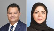 From left: Group CEO of GWC Ranjeev Menon, and Senior Executive Vice President QNB Group Heba Ali Al Tamimi