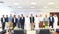 QNCC and KaarTech officials during their recent meet.