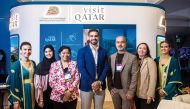 Qatar Tourism officials during the Web Summit in Portugal