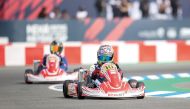 Young drivers in action.