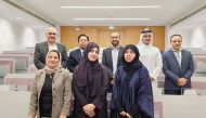 QU Biomedical Sciences master's students at project presentations.