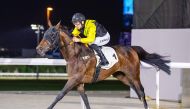 Posuelo Py races towards victory under Szczepan Mazur yesterday. PIC: Juhaim/QREC