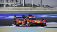 A file photo of a hypercar in action.