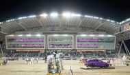 A file photo of action during CHI Al Shaqab. 