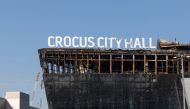 The Crocus City Hall concert venue in suburban Moscow, Russia. Photo taken on March 28, 2024 by Xinhua/Bai Xueqi. 