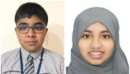 Evin Varghese Binu and Huda Zahir 