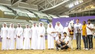 The connections of Bidayat Ibn Salamah pose for a group photo. PICS: Juhaim/QREC