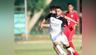 Action during the friendly match between Al Sadd and Manchester 62.