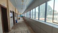 File: An empty hallway at Soba University Hospital in southern Khartoum on June 3, 2023. (Photo by AFP)


