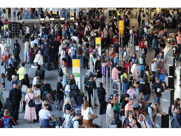 File photo of Franfurt's International Airport used for representation 