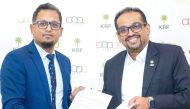 Officials from KBF and Zoho during the signing agreement.