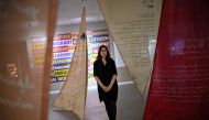 Aditi Anand, Artistic Director of the Migration Museum, poses for a photograph during a photocall ahead of the exhibition 'All Our Stories: Migration and the Making of Britain' at the Migration Museum in Lewisham, south London on September 12, 2024. Photo by JUSTIN TALLIS / AFP.