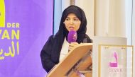 Dr. Hanan Al Fayyad, the award’s media adviser, speaking on the occasion.