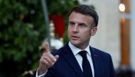 File photo of French President Emmanuel Macron for representational purposes only.