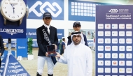 Tournament Director Faisal Al Kahla and Director of the Media and Live Broadcast Committee Abdullah Al Qashouti presented the awards to the winners of the Medium Tour class.