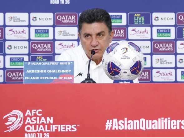 File photo: Iran head coach Amir Ghalenoei