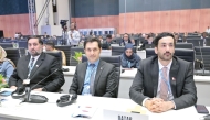 Engineer Ahmad Abdulla AlMuslemani (first right), President of CRA, taking part in the meeting in New Delhi.