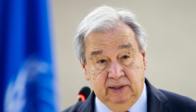 UN Secretary-General Antonio Guterres. File photo. AFP.