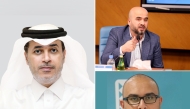Clockwise from left: Dr. Khalid Mubarak Al-Shafi, Editor-in-Chief of The Peninsula; Assistant Professor of Political Science at Lusail University, and researcher at the Arab Centre for Research and Policy Studies, Dr. Tarek Hamoud; and Managing Editor of Siyasat Arabiya Journal, researcher at the Arab Centre for Research and Policy Studies, Dr. Ahmed Qasem Hussein