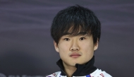 RB's Japanese driver Yuki Tsunoda attends a press conference on the third day of the Formula One pre-season testing at the Bahrain International Circuit in Sakhir on February 28, 2025. Photo by FADEL SENNA / AFP