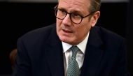 Britain's Prime Minister Keir Starmer chairs a roundtable with UK business leaders in Downing Street in London on April 3, 2025. Photo by Ben STANSALL / POOL / AFP