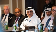 Eng. Ahmed Al-Sada, Assistant Undersecretary for Climate Change Affairs at MECC, participating in a session at Earthna Summit 2025.