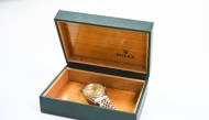 A pre-owned Rolex wristwatch is arranged for a photograph at the head office of Eco Style, a retailer dealing in pre-used luxury goods, in Tokyo, Japan, on Tuesday, May 19, 2020. Noriko Hayashi/Bloomberg
 