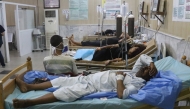 File photo: Food poisoned refugees lie on beds at East Erbil Emergency Hospital in Erbil, Iraq on June 13, 2017. / (Idris Okuducu - Anadolu Agency ).