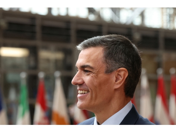 File photo of Spanish Prime Minister Pedro Sanchez 