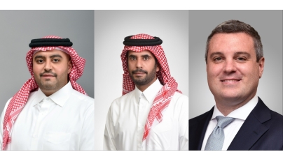 From left: GWC Group Chairman Sheikh Mohammed bin Hamad bin Jassim bin Jaber Al Thani, GWC Group Managing Director Sheikh Abdulla bin Fahad bin Jassim bin Jaber Al Thani and GWC Group CEO Matthew Kearns.