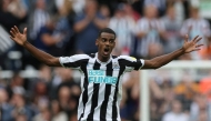 File photo: September 17, 2022 Newcastle United's Alexander Isak celebrates scoring their first goal Action Images via Reuters/Lee Smith.