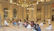 People attend a lecture organised by the Sheikh Abdulla Bin Zaid Al Mahmoud Islamic Cultural Center.