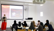 Participants during a session of the summer program.
