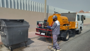 File photo of a pest control drive in Al Wakrah. 