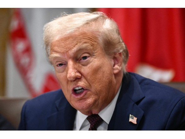 File photo of US President Donald Trump.
